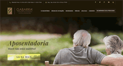 Desktop Screenshot of gabarra.adv.br