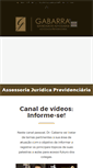 Mobile Screenshot of gabarra.adv.br
